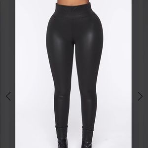 Fashion Nova Faux Leather Leggings